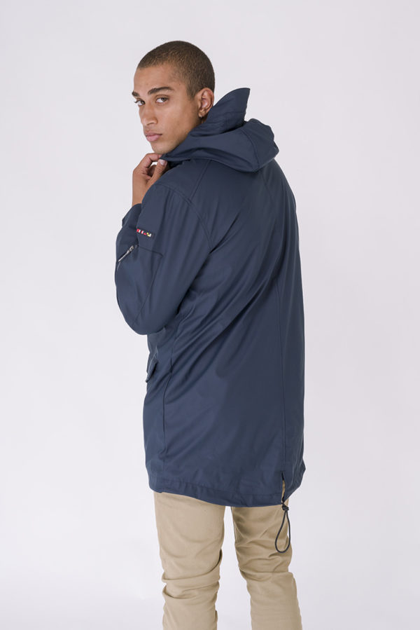 DRIMMELEN NAVY WINTER REGENMANTEL