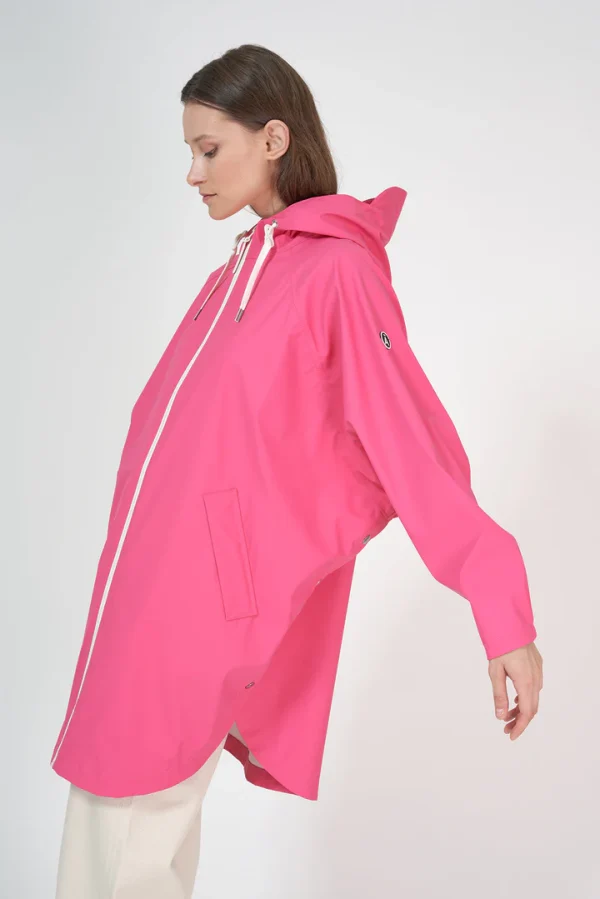 Hot Pink Regenjacke Sky